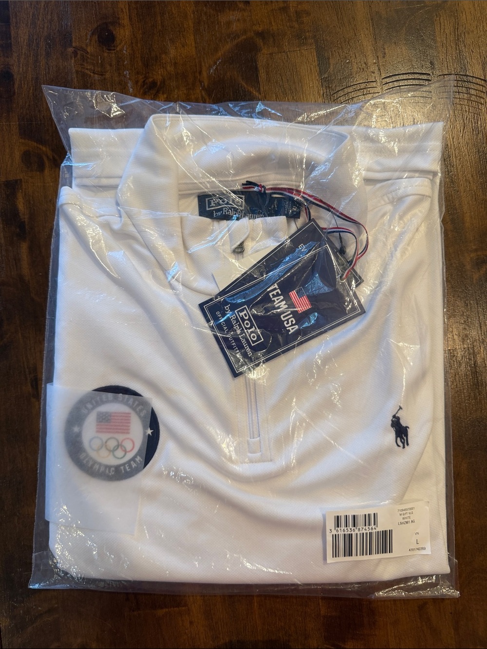 Team USA Polo jacket by Ralph Lauren with Navy Pony Logo
